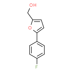 ChemSpider 2D Image | [5-(4-Fluorophenyl)-2-furyl]methanol | C11H9FO2