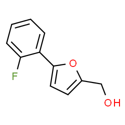 ChemSpider 2D Image | [5-(2-Fluorophenyl)-2-furyl]methanol | C11H9FO2