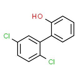 ChemSpider 2D Image | 2',5'-Dichloro-2-biphenylol | C12H8Cl2O