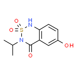 ChemSpider 2D Image | 6-Hydroxybentazon | C10H12N2O4S