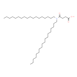 ChemSpider 2D Image | 4-(Dioctadecylamino)-4-oxobutanoic acid | C40H79NO3