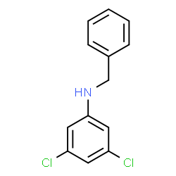 ChemSpider 2D Image | N-Benzyl-3,5-dichloroaniline | C13H11Cl2N