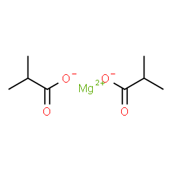 ChemSpider 2D Image | magnesium 2-methylpropanoate | C8H14MgO4