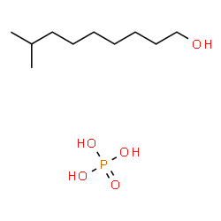 ChemSpider 2D Image | 8-Methyl-1-nonanol - phosphoric acid (1:1) | C10H25O5P