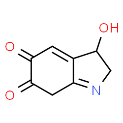 ChemSpider 2D Image | 3-Hydroxy-2H-indole-5,6(3H,7H)-dione | C8H7NO3