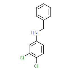 ChemSpider 2D Image | N-Benzyl-3,4-dichloroaniline | C13H11Cl2N