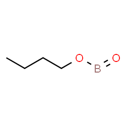 ChemSpider 2D Image | Boric acid (HBO2), butyl ester | C4H9BO2