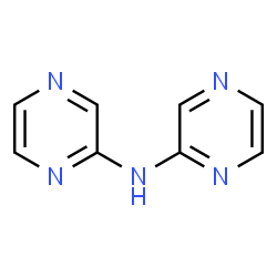ChemSpider 2D Image | N-(2-Pyrazinyl)-2-pyrazinamine | C8H7N5