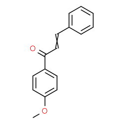 ChemSpider 2D Image | 1-(4-Methoxyphenyl)-3-phenyl-2-propen-1-one | C16H14O2