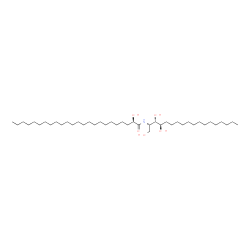 ChemSpider 2D Image | (2R)-2-Hydroxy-N-[(2S,3S,4R)-1,3,4-trihydroxy-2-octadecanyl]tetracosanamide | C42H85NO5