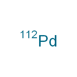ChemSpider 2D Image | (~112~Pd)Palladium | 112Pd
