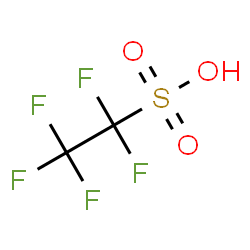 ChemSpider 2D Image | Pentafluoroethanesulfonic acid | C2HF5O3S