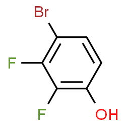 ChemSpider 2D Image | 4-Bromo-2,3-difluorophenol | C6H3BrF2O