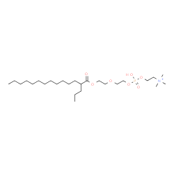 ChemSpider 2D Image | 4-Hydroxy-N,N,N-trimethyl-12-oxo-13-propyl-3,5,8,11-tetraoxa-4-phosphapentacosan-1-aminium 4-oxide | C26H55NO7P