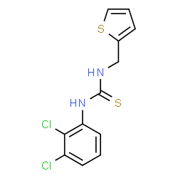 ChemSpider 2D Image | 1-(2,3-Dichlorophenyl)-3-(2-thienylmethyl)thiourea | C12H10Cl2N2S2