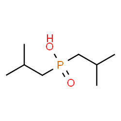 ChemSpider 2D Image | Diisobutylphosphinic acid | C8H19O2P