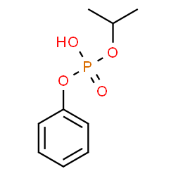 ChemSpider 2D Image | Isopropyl phenyl hydrogen phosphate | C9H13O4P