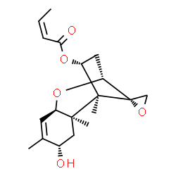 ChemSpider 2D Image | Trichothecinol B | C19H26O5