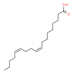 ChemSpider 2D Image | (9Z,13Z)-9,13-Octadecadienoic acid | C18H32O2