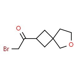 ChemSpider 2D Image | 2-Bromo-1-(6-oxaspiro[3.4]oct-2-yl)ethanone | C9H13BrO2