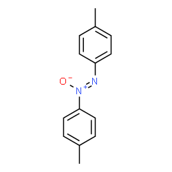 ChemSpider 2D Image | Bis(4-methylphenyl)diazene 1-oxide | C14H14N2O