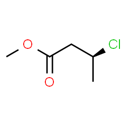 ChemSpider 2D Image | Methyl (3S)-3-chlorobutanoate | C5H9ClO2