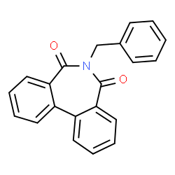 ChemSpider 2D Image | 6-Benzyl-5H-dibenzo[c,e]azepine-5,7(6H)-dione | C21H15NO2