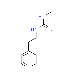ChemSpider 2D Image | 1-Ethyl-3-[2-(4-pyridinyl)ethyl]thiourea | C10H15N3S