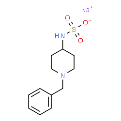 ChemSpider 2D Image | Sodium (1-benzyl-4-piperidinyl)sulfamate | C12H17N2NaO3S