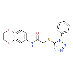 ChemSpider 2D Image | MFCD02070611 | C17H15N5O3S