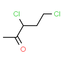 ChemSpider 2D Image | 3,5-Dichloro-2-pentanone | C5H8Cl2O