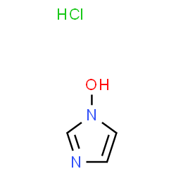ChemSpider 2D Image | 1H-Imidazol-1-ol hydrochloride (1:1) | C3H5ClN2O