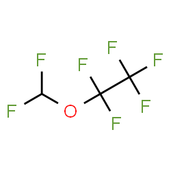 ChemSpider 2D Image | 1-(Difluoromethoxy)-1,1,2,2,2-pentafluoroethane | C3HF7O