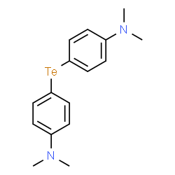 ChemSpider 2D Image | 4,4'-Tellanylbis(N,N-dimethylaniline) | C16H20N2Te