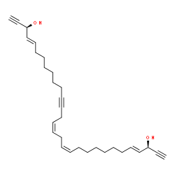 ChemSpider 2D Image | petrosiacetylene B | C30H42O2
