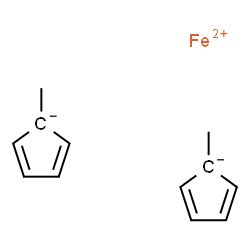 ChemSpider 2D Image | Iron(2+) bis(1-methyl-2,4-cyclopentadienide) | C12H14Fe
