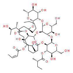 ChemSpider 2D Image | CSID:8504312 | C54H90O24