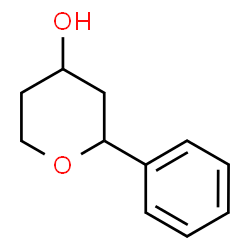 ChemSpider 2D Image | 2-Phenyltetrahydro-2H-pyran-4-ol | C11H14O2