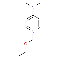 ChemSpider 2D Image | 4-(Dimethylamino)-1-(ethoxymethyl)pyridinium | C10H17N2O