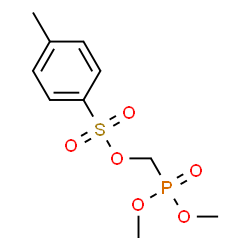 ChemSpider 2D Image | (Dimethoxyphosphoryl)methyl 4-methylbenzenesulfonate | C10H15O6PS