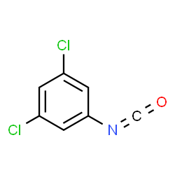 ChemSpider 2D Image | 3,5-Dichlorophenyl isocyanate | C7H3Cl2NO