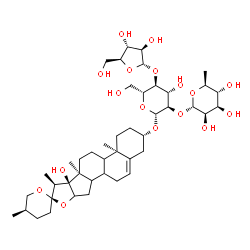 ChemSpider 2D Image | CSID:8526126 | C44H70O17
