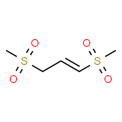 ChemSpider 2D Image | (1E)-1,3-Bis(methylsulfonyl)-1-propene | C5H10O4S2