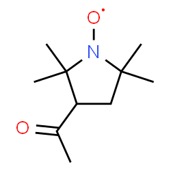 ChemSpider 2D Image | (3-Acetyl-2,2,5,5-tetramethyl-1-pyrrolidinyl)oxidanyl | C10H18NO2