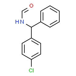 ChemSpider 2D Image | N-[(4-Chlorophenyl)(phenyl)methyl]formamide | C14H12ClNO