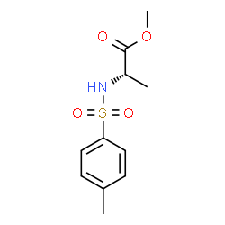 ChemSpider 2D Image | Methyl N-[(4-methylphenyl)sulfonyl]-L-alaninate | C11H15NO4S