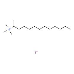 ChemSpider 2D Image | N,N,N-Trimethyl-2-tridecanaminium iodide | C16H36IN