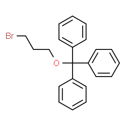 ChemSpider 2D Image | 1,1',1''-[(3-Bromopropoxy)methanetriyl]tribenzene | C22H21BrO