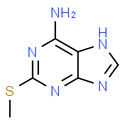 ChemSpider 2D Image | UO7442300 | C6H7N5S