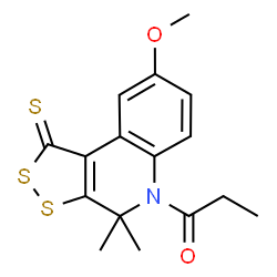 ChemSpider 2D Image | MFCD00184278 | C16H17NO2S3